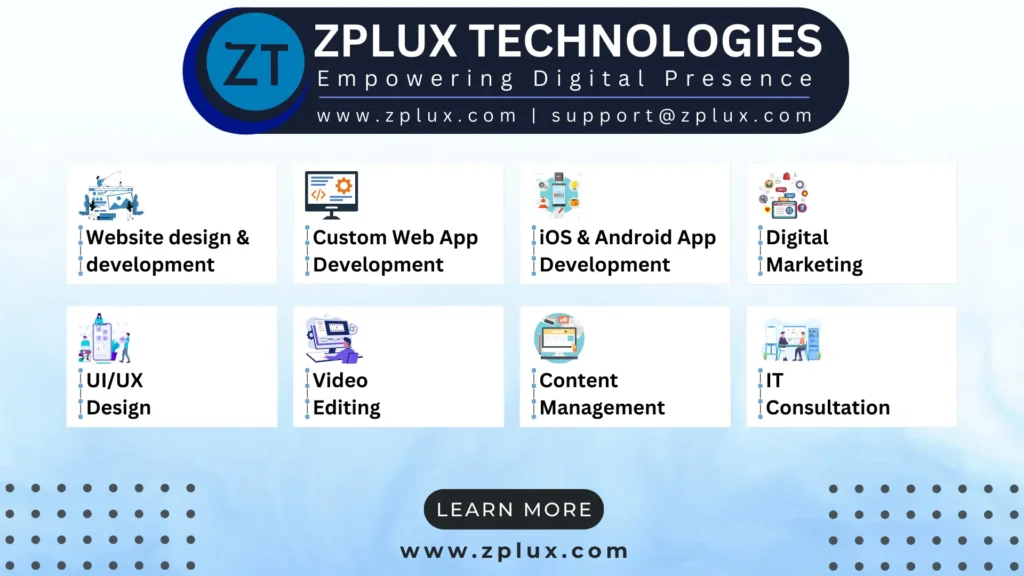 Zplux Technologies - Company Banner