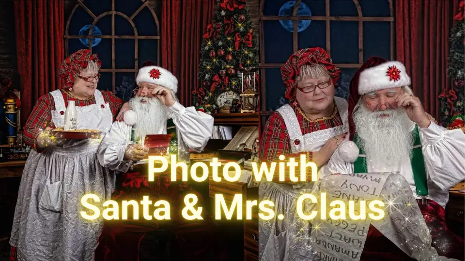 SUMA - Photo with Santa and Mrs. Claus