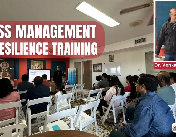 Stress Management and Resilience Training by Dr. Venkat Srinivasan